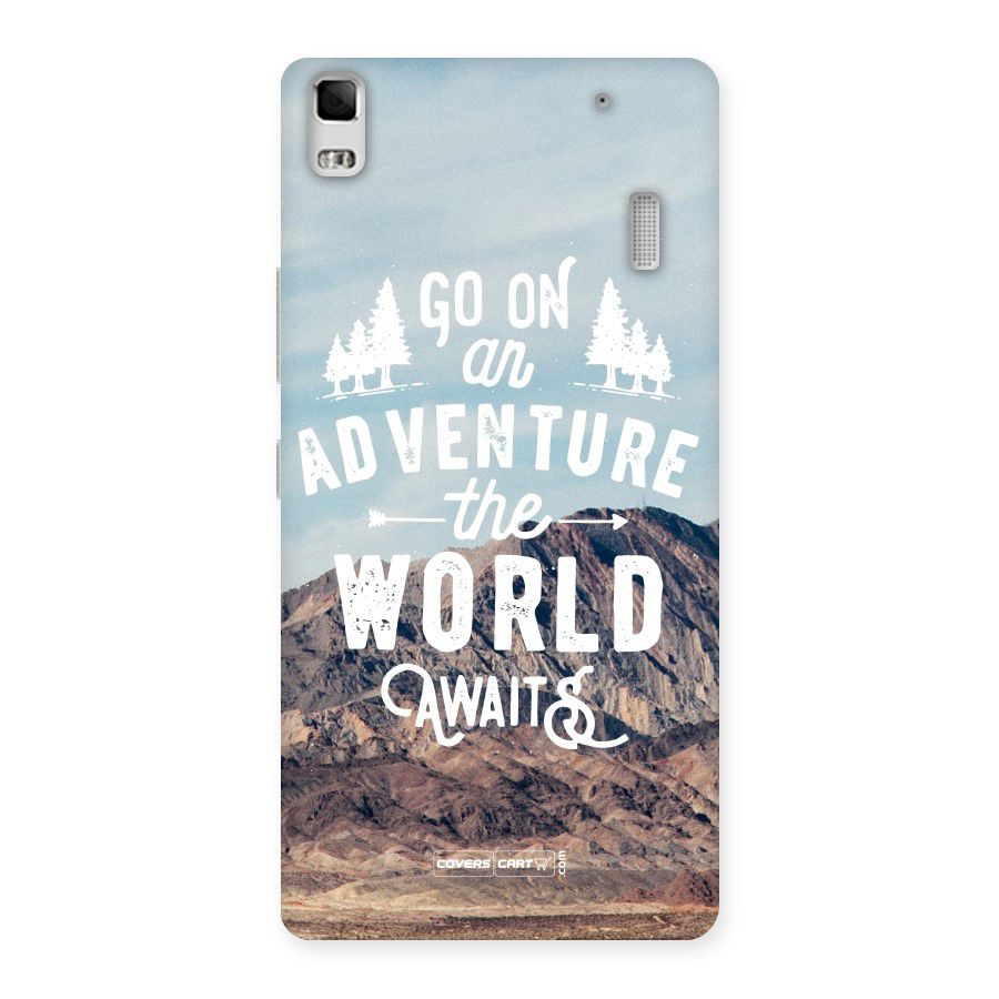 Adventure World Back Case for Lenovo K3 Note