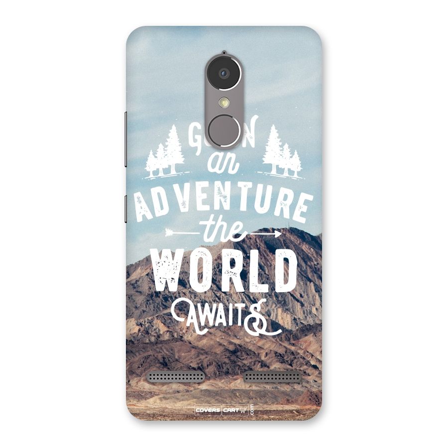 Adventure World Back Case for Lenovo K6