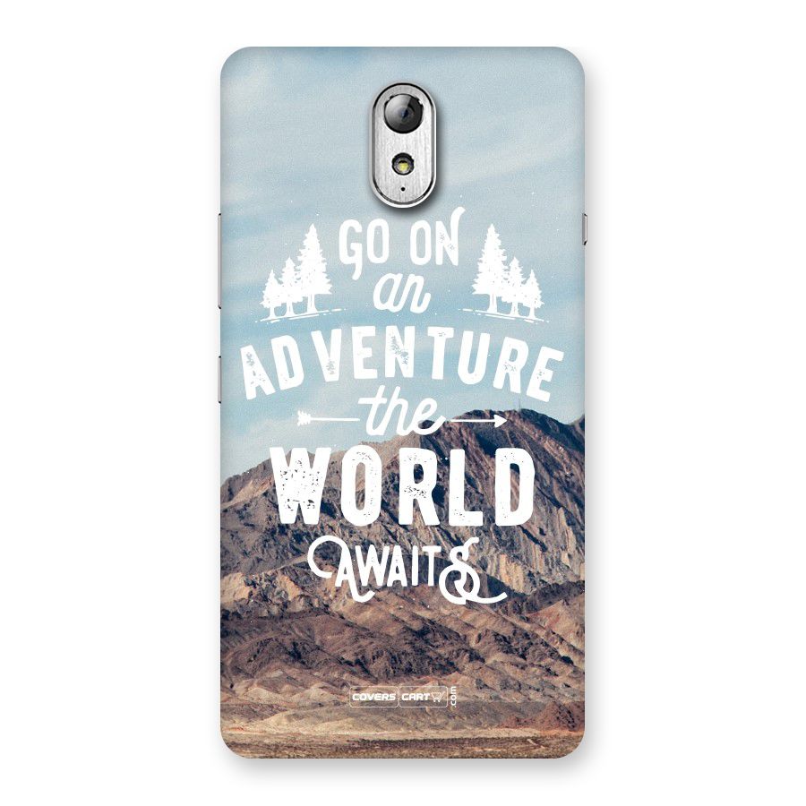Adventure World Back Case for Lenovo Vibe P1M