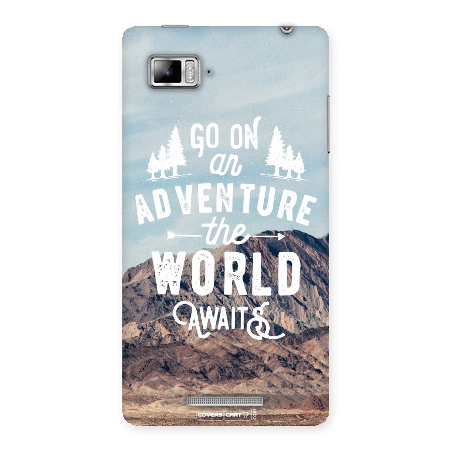 Adventure World Back Case for Lenovo Vibe Z K910