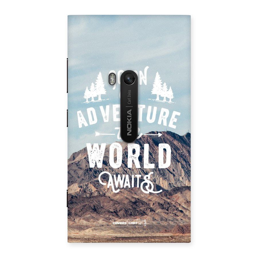 Adventure World Back Case for Lumia 920