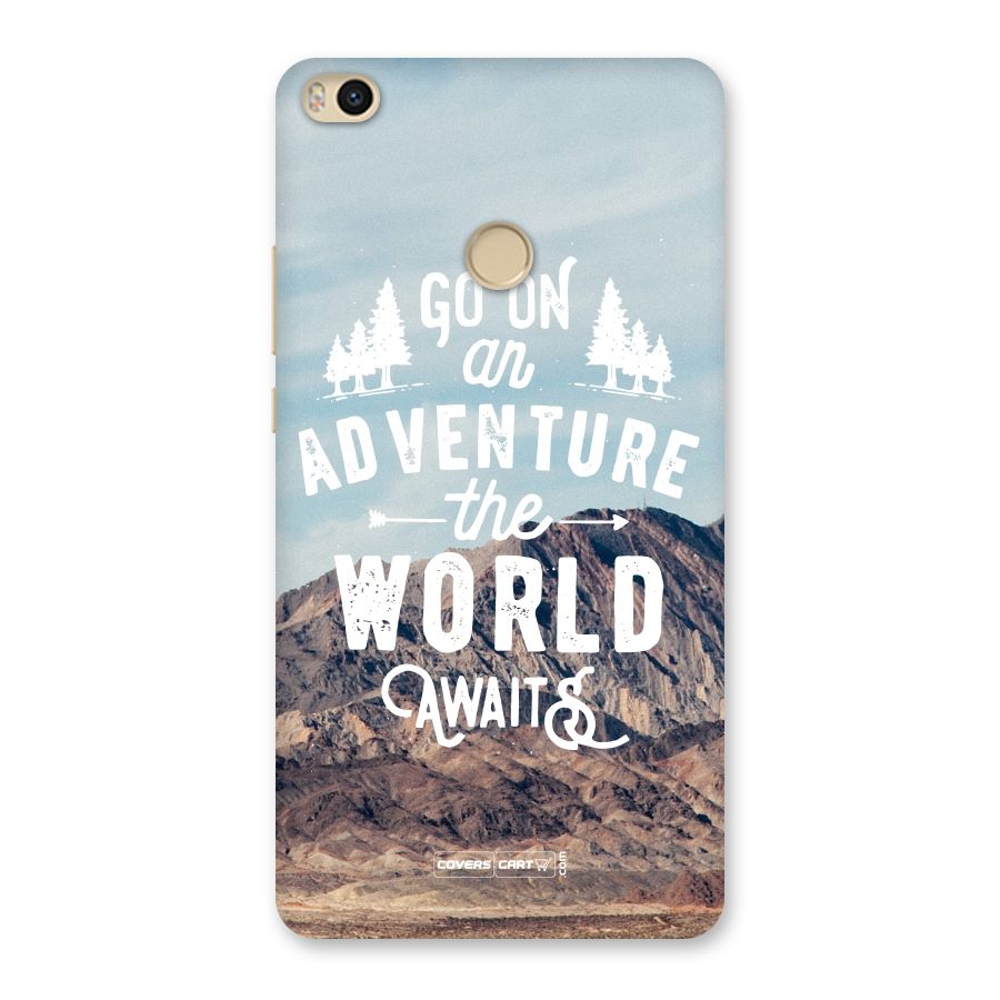 Adventure World Back Case for Mi Max 2