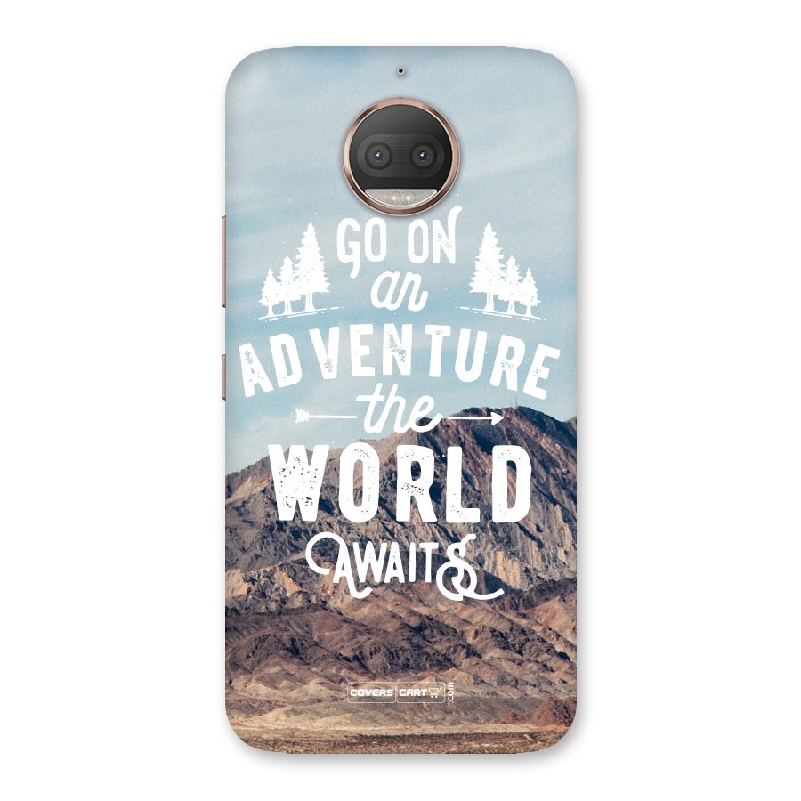 Adventure World Back Case for Moto G5s Plus
