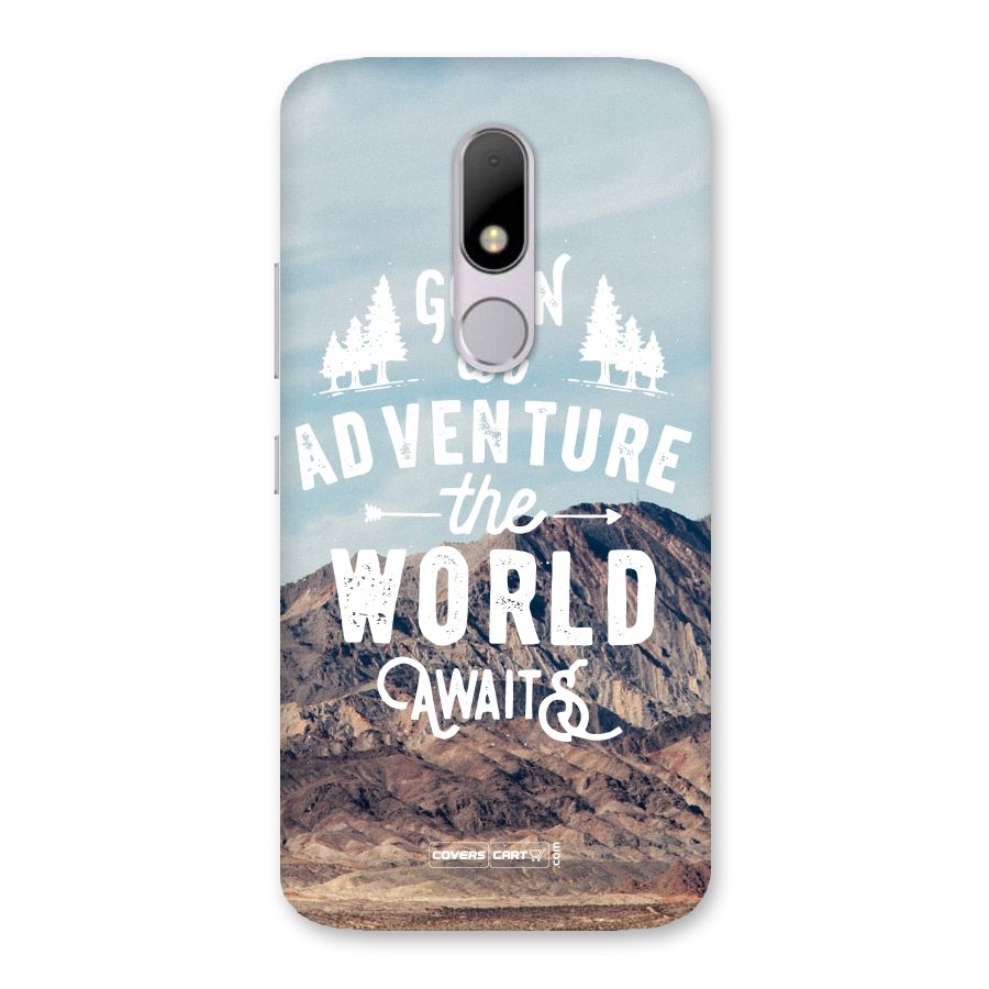 Adventure World Back Case for Moto M