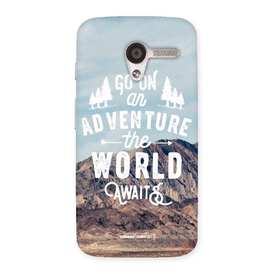 Adventure World Back Case for Moto X