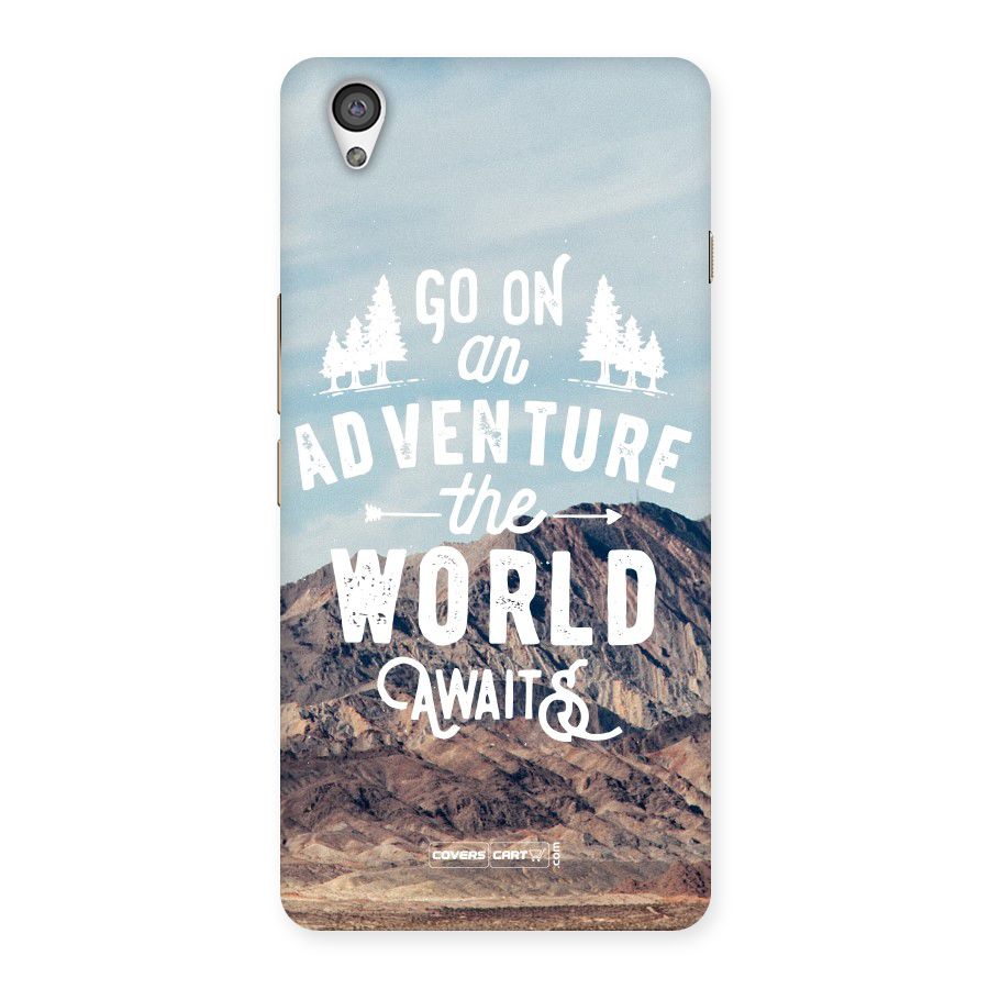 Adventure World Back Case for OnePlus X