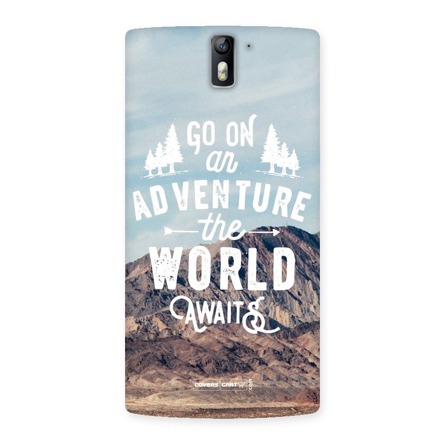 Adventure World Back Case for One Plus One