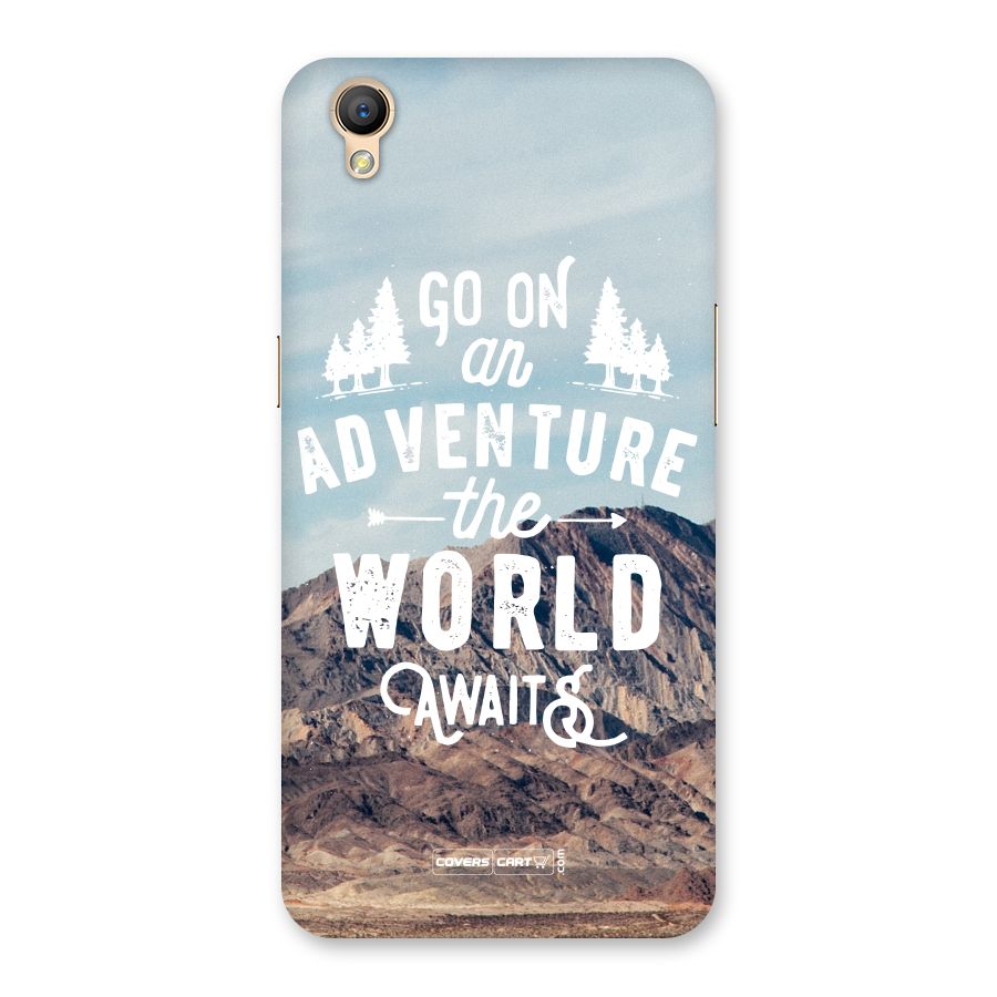 Adventure World Back Case for Oppo A37