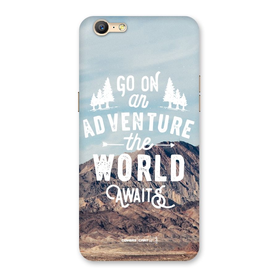 Adventure World Back Case for Oppo A57