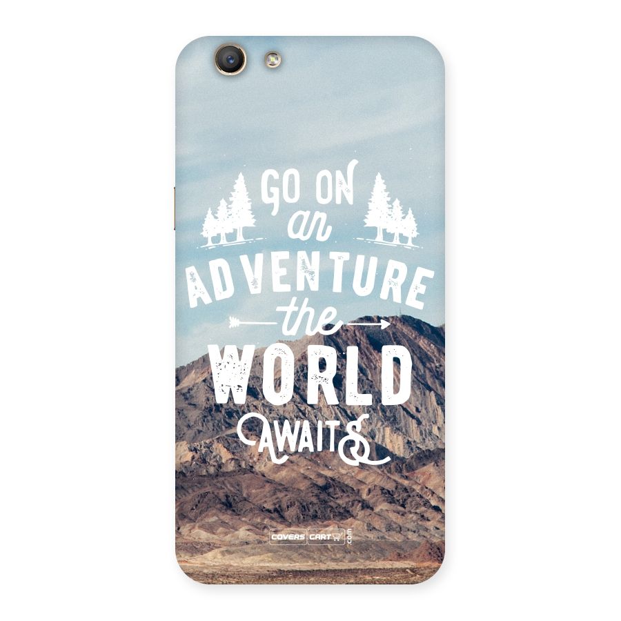 Adventure World Back Case for Oppo F1s
