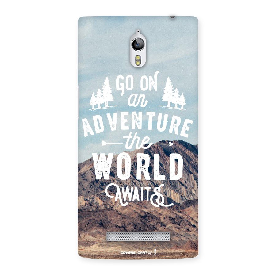 Adventure World Back Case for Oppo Find 7