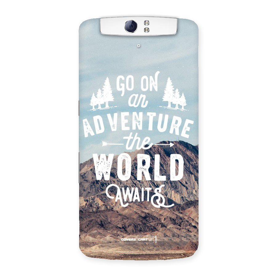 Adventure World Back Case for Oppo N1