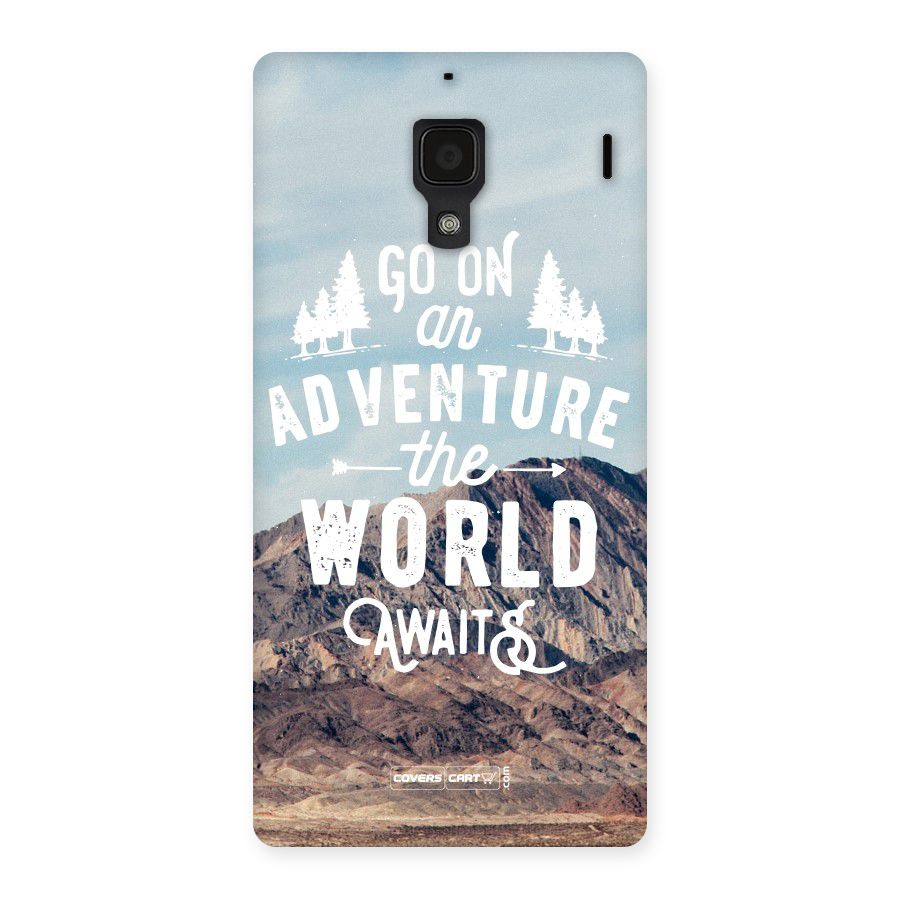 Adventure World Back Case for Redmi 1S