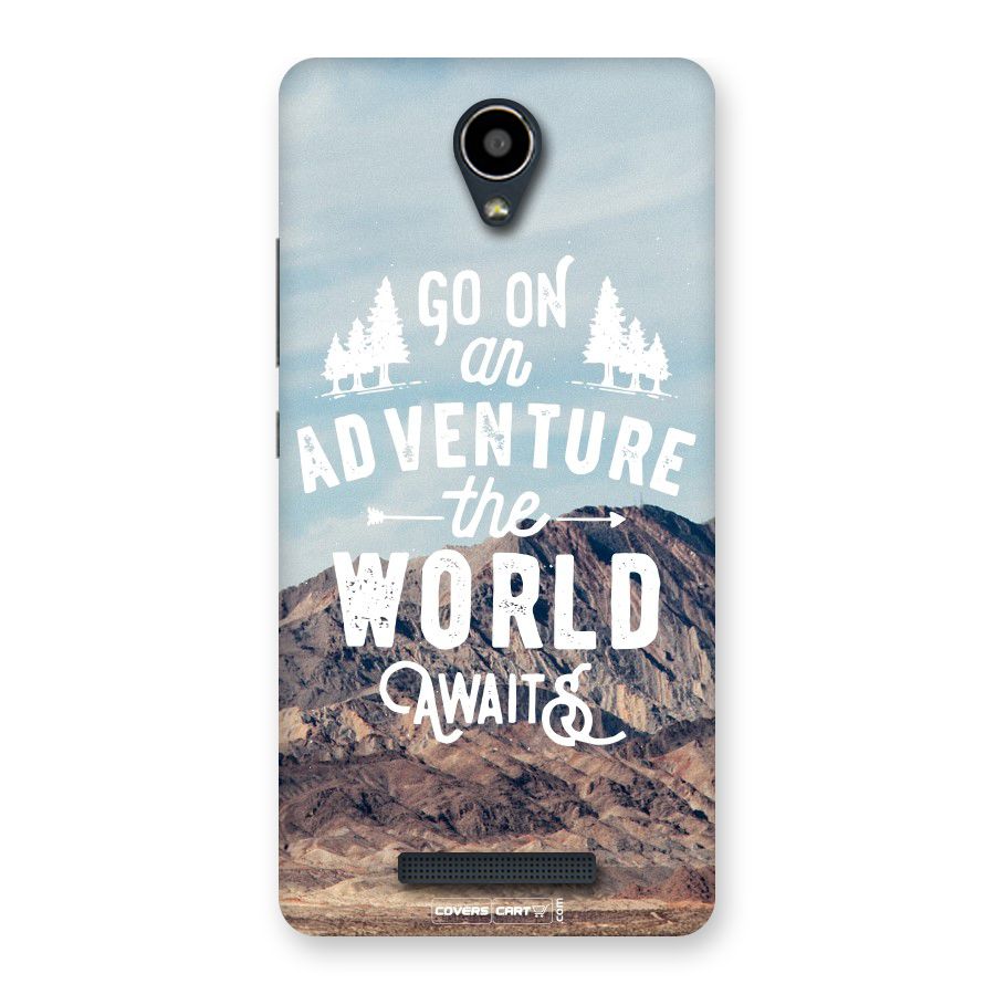 Adventure World Back Case for Redmi Note 2