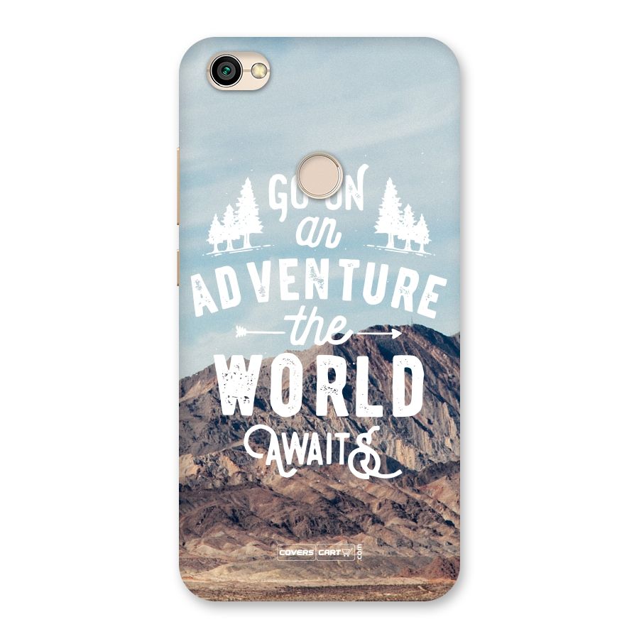 Adventure World Back Case for Redmi Y1 2017
