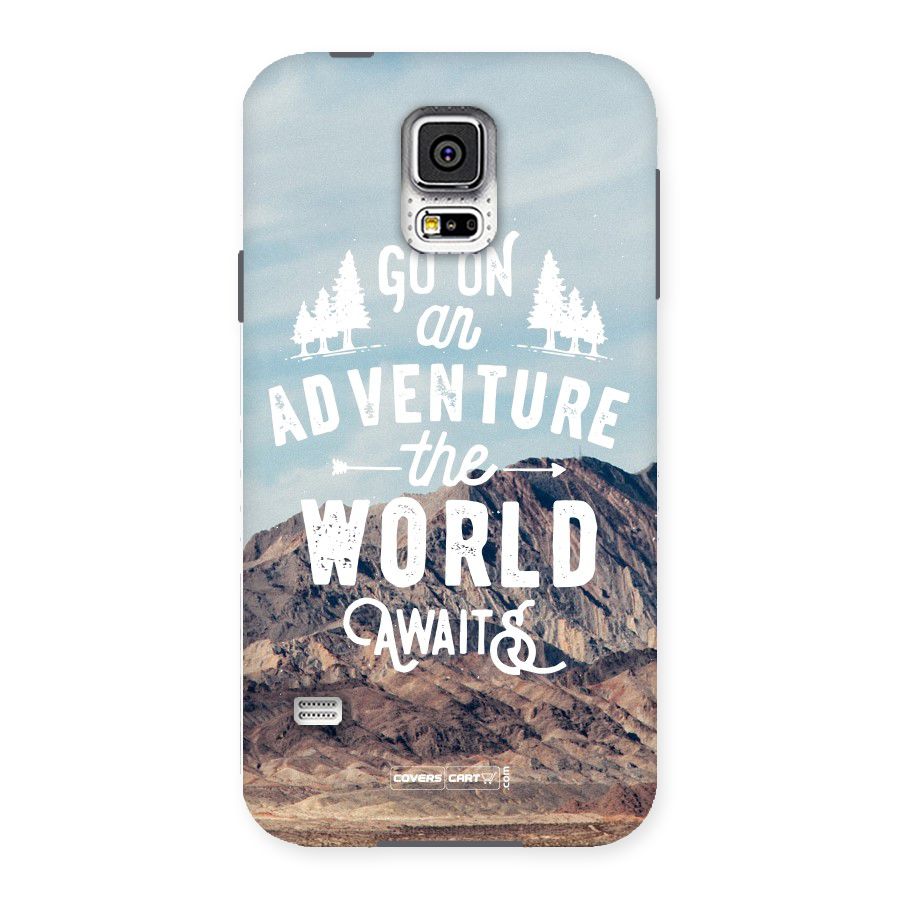 Adventure World Back Case for Samsung Galaxy S5