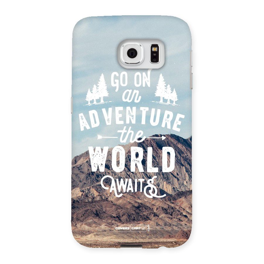 Adventure World Back Case for Samsung Galaxy S6