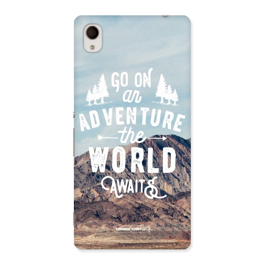 Adventure World Back Case for Sony Xperia M4