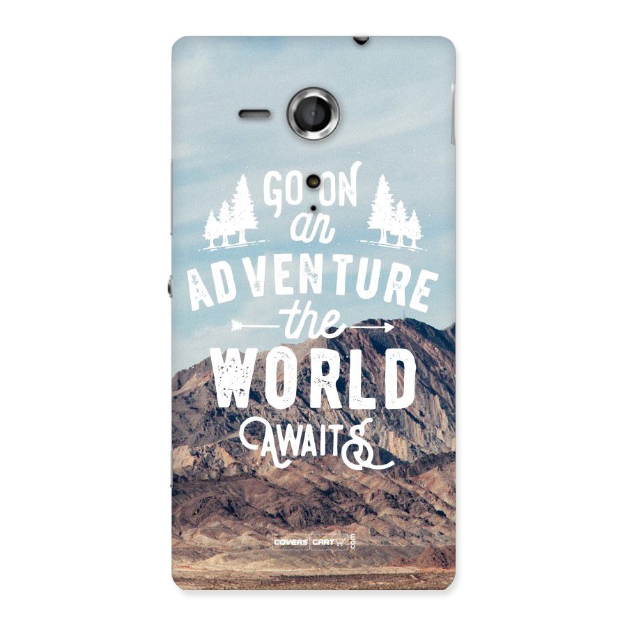 Adventure World Back Case for Sony Xperia SP