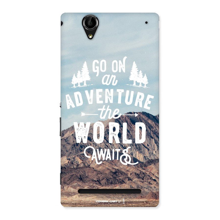Adventure World Back Case for Sony Xperia T2