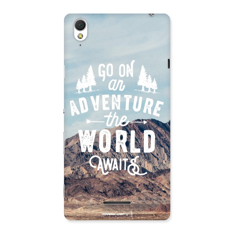 Adventure World Back Case for Sony Xperia T3