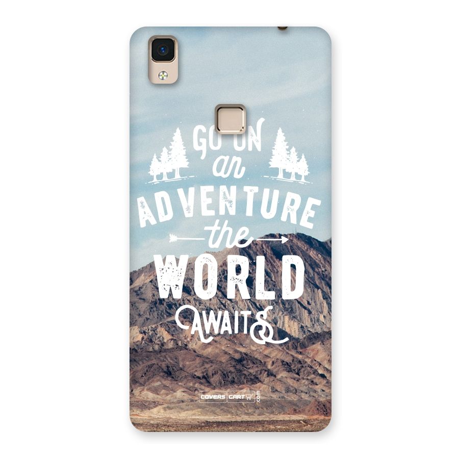 Adventure World Back Case for V3 Max