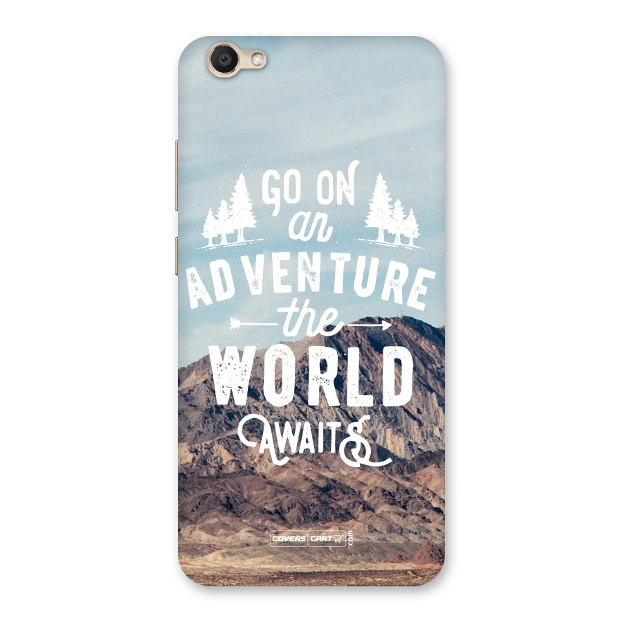 Adventure World Back Case for Vivo V5