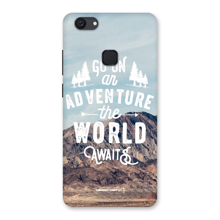 Adventure World Back Case for Vivo V7 Plus