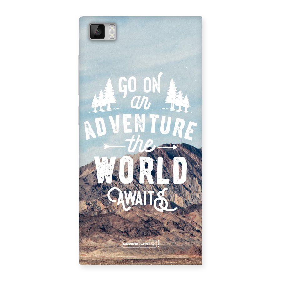 Adventure World Back Case for Xiaomi Mi3