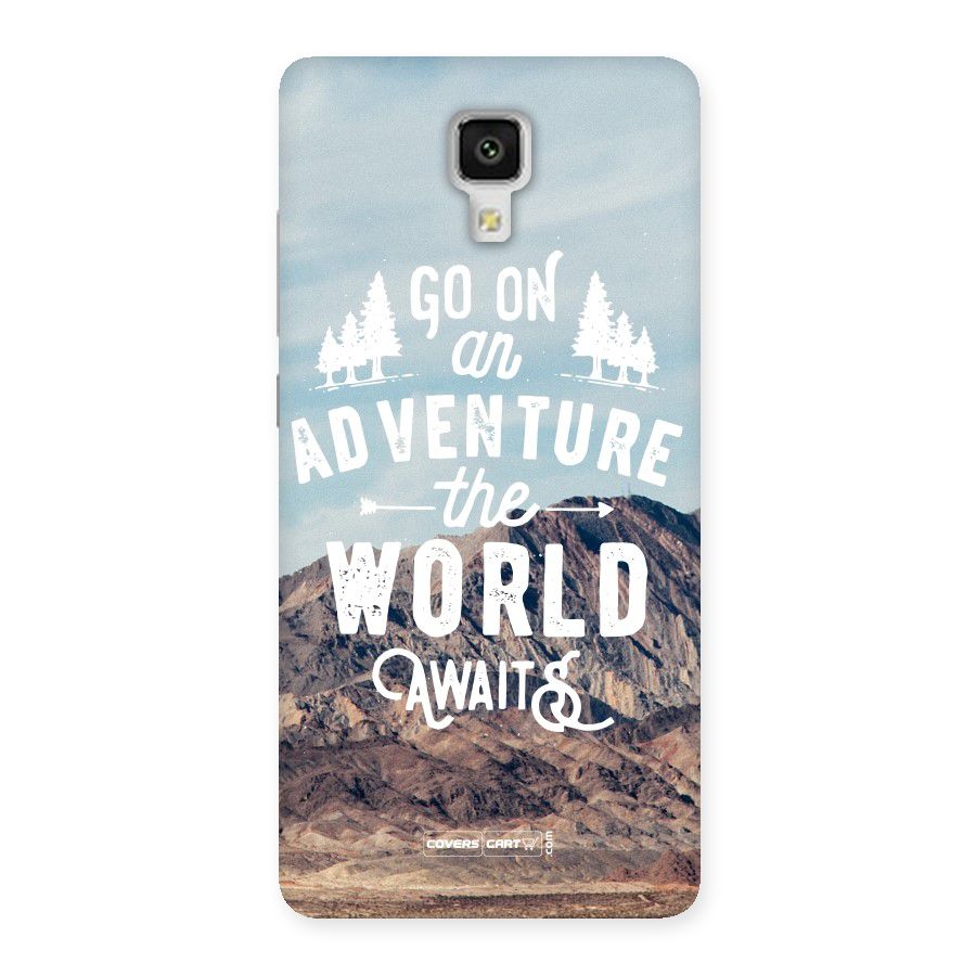 Adventure World Back Case for Xiaomi Mi 4