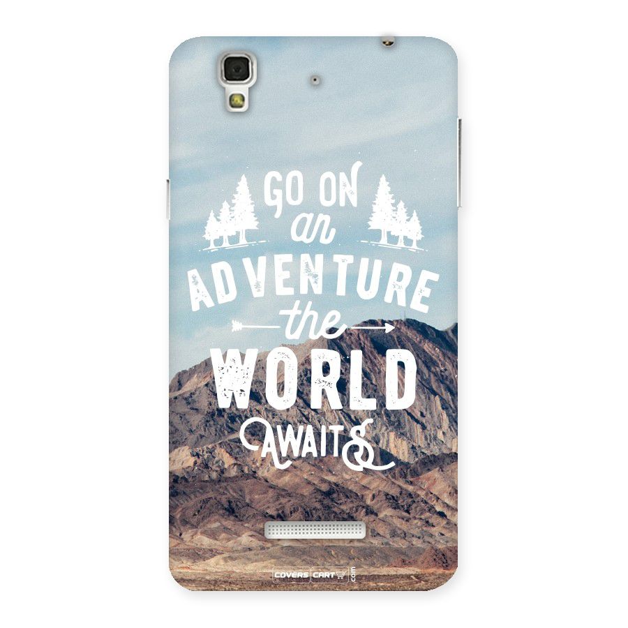 Adventure World Back Case for Yu Yureka