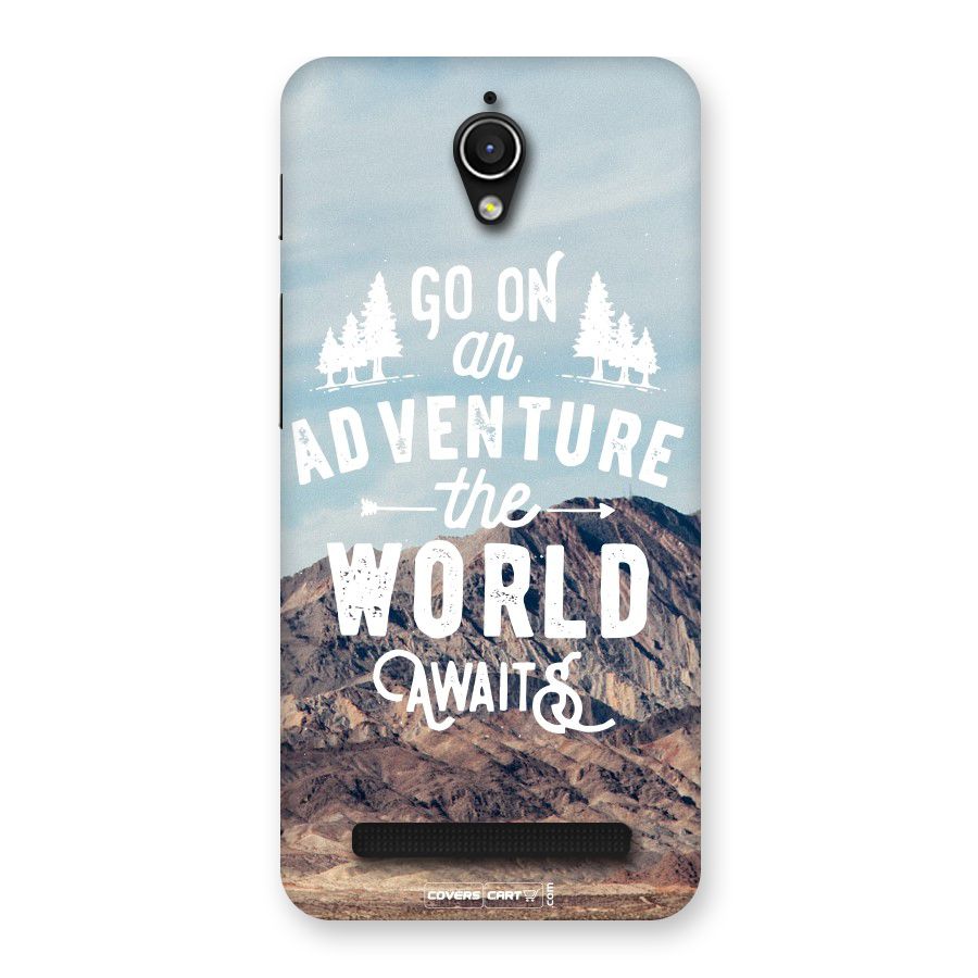 Adventure World Back Case for Zenfone Go