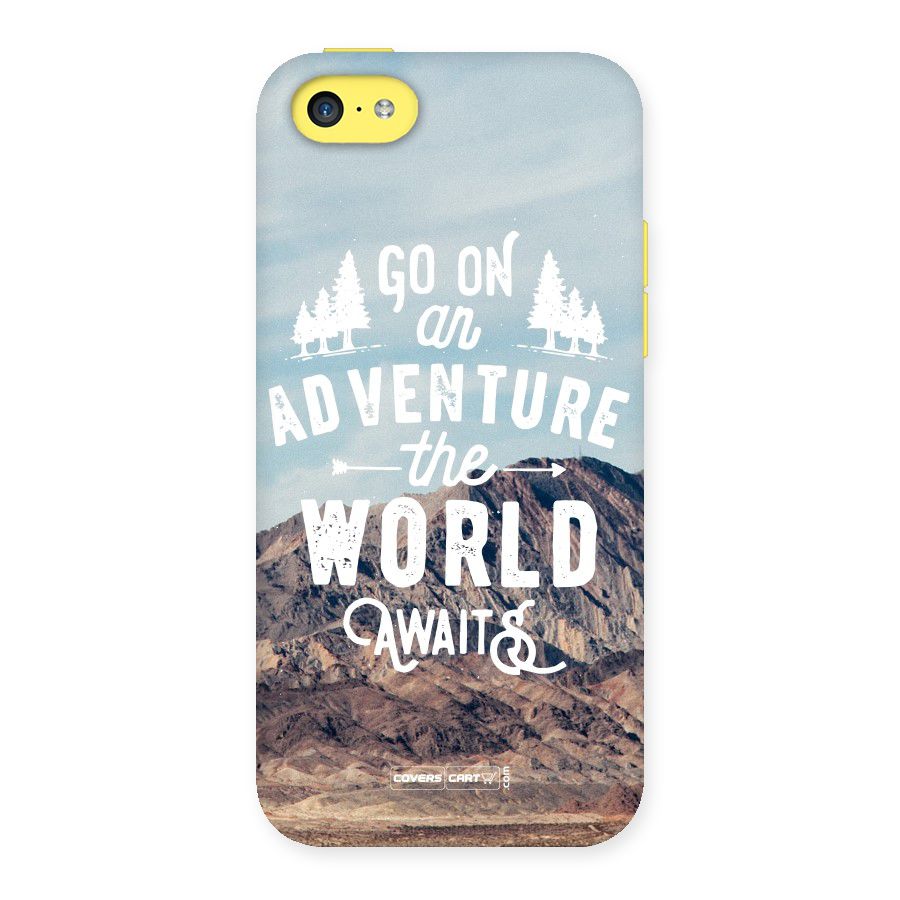 Adventure World Back Case for iPhone 5C