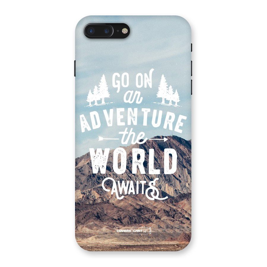 Adventure World Back Case for iPhone 7 Plus