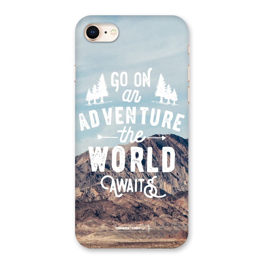 Adventure World Back Case for iPhone 8