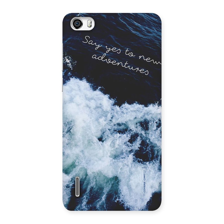 Adventures Back Case for Honor 6