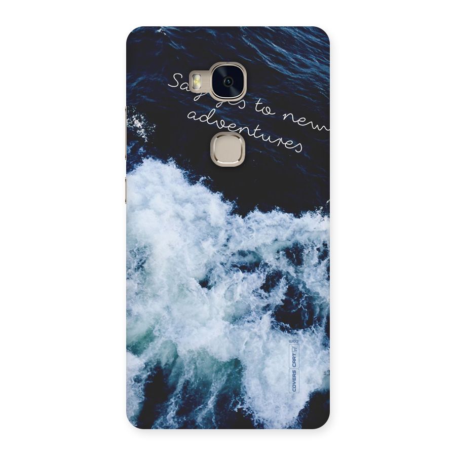 Adventures Back Case for Huawei Honor 5X