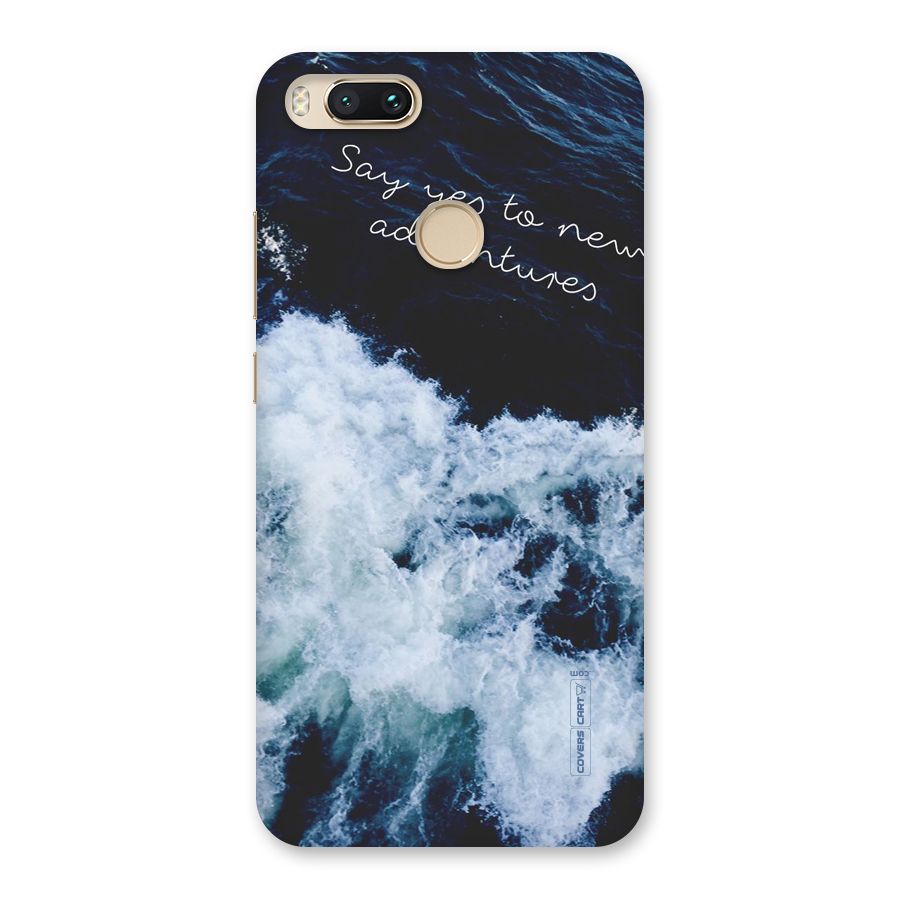 Adventures Back Case for Mi A1