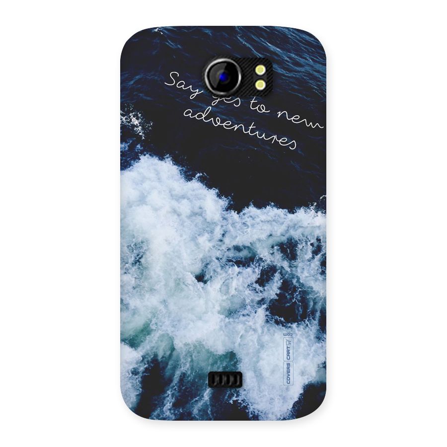 Adventures Back Case for Micromax Canvas 2 A110