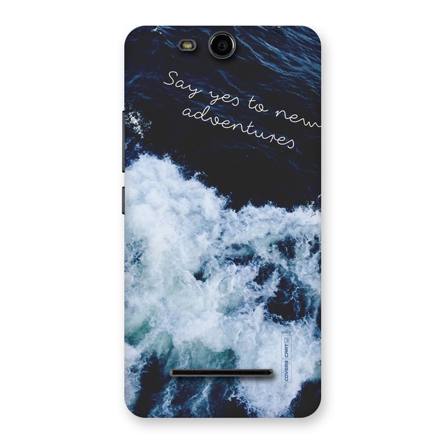 Adventures Back Case for Micromax Canvas Juice 3 Q392
