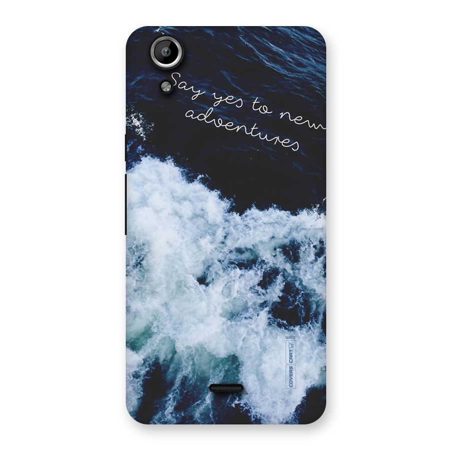 Adventures Back Case for Micromax Canvas Selfie Lens Q345
