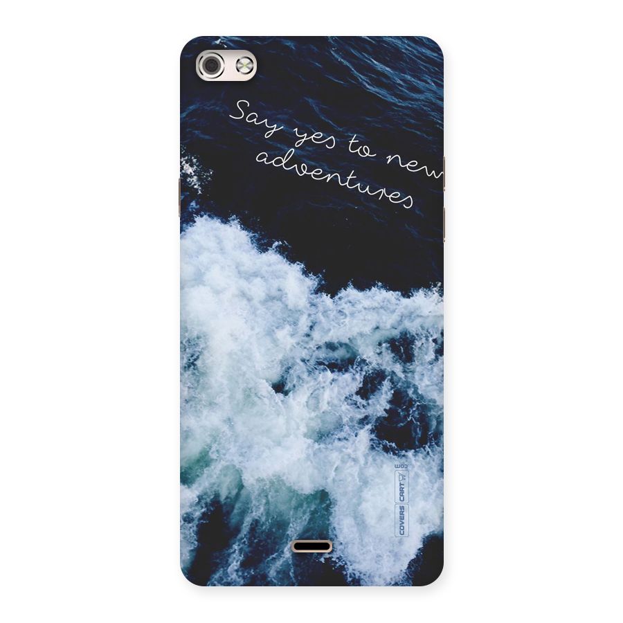 Adventures Back Case for Micromax Canvas Silver 5