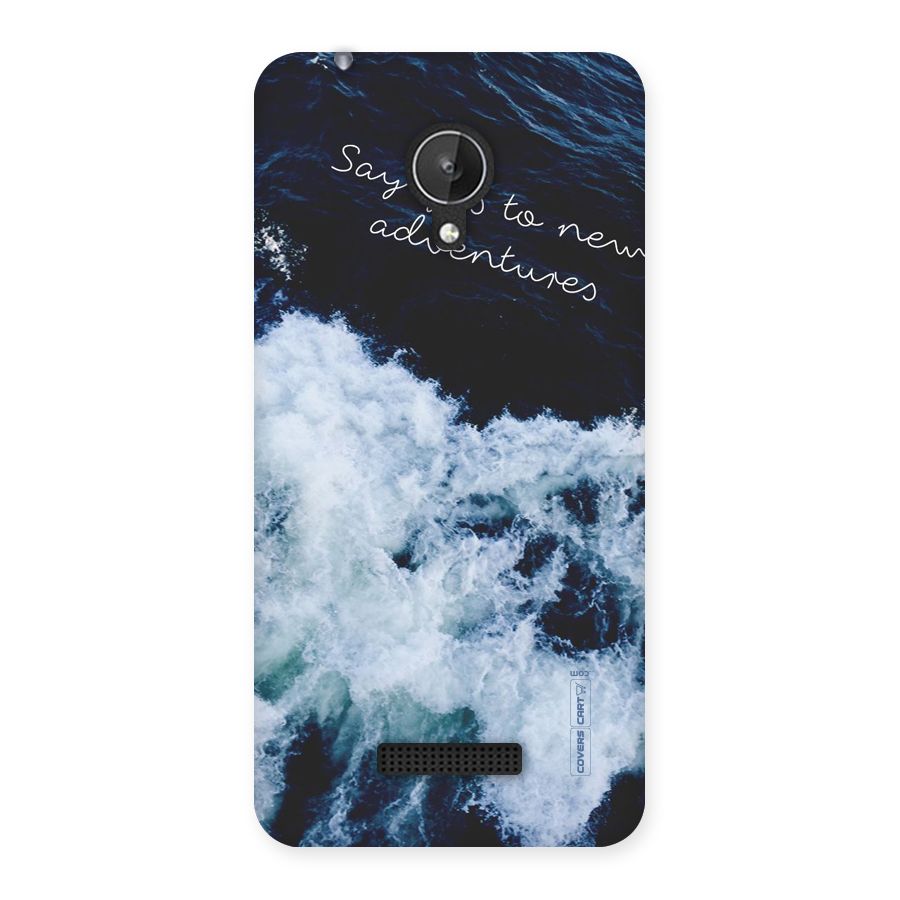 Adventures Back Case for Micromax Canvas Spark Q380