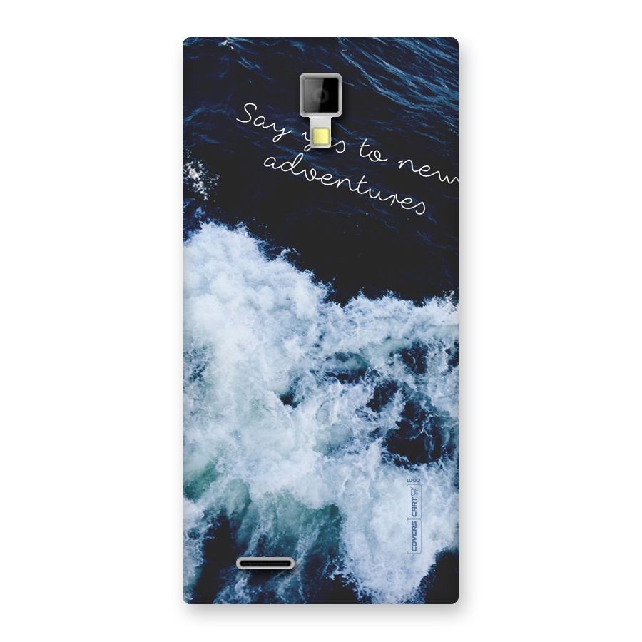 Adventures Back Case for Micromax Canvas Xpress A99