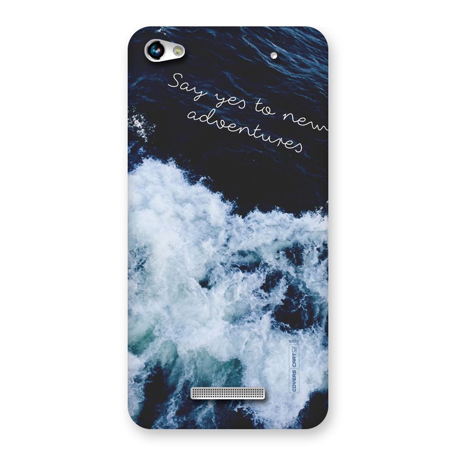 Adventures Back Case for Micromax Hue 2
