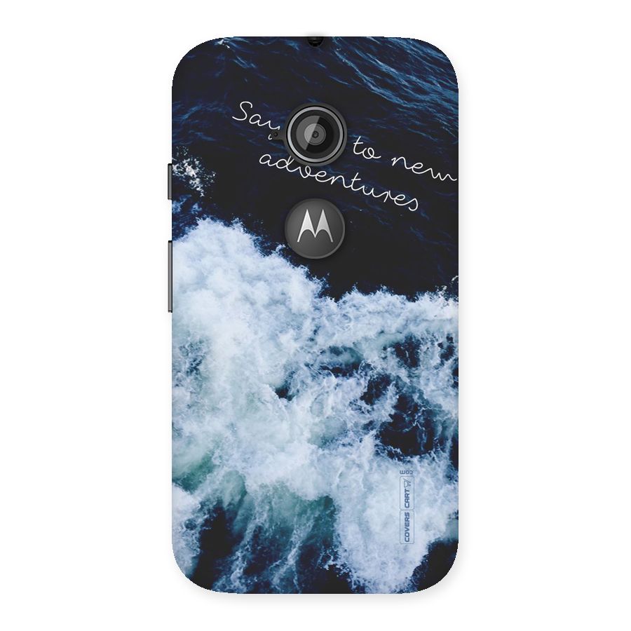 Adventures Back Case for Moto E 2nd Gen