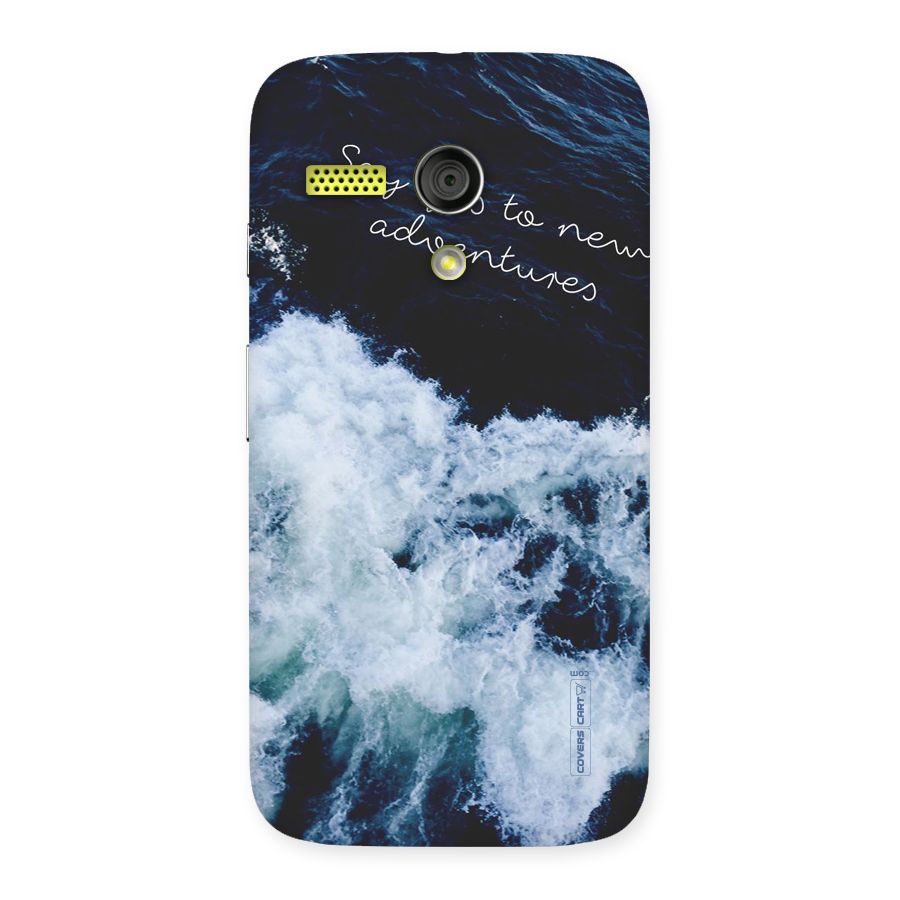 Adventures Back Case for Moto G