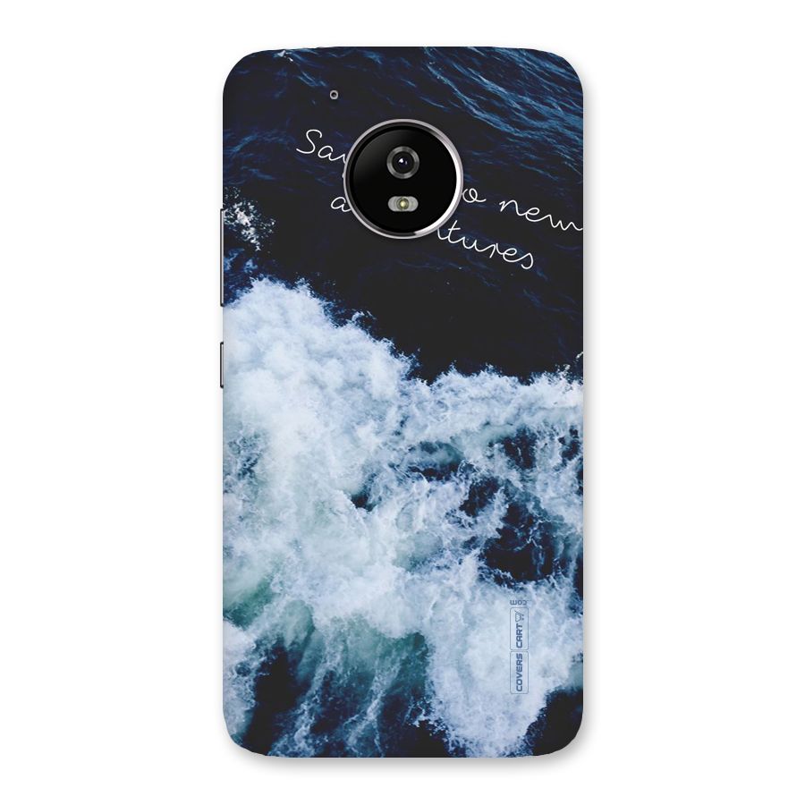 Adventures Back Case for Moto G5