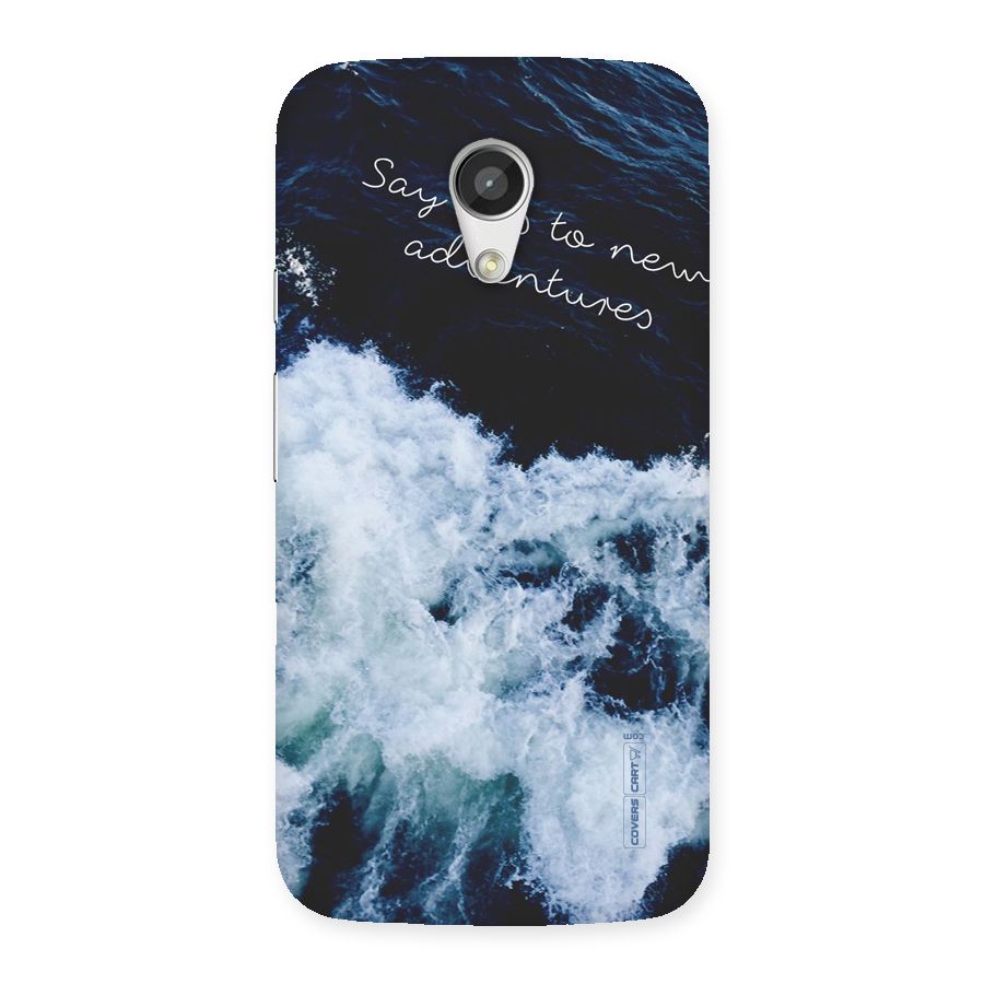 Adventures Back Case for Moto G 2nd Gen