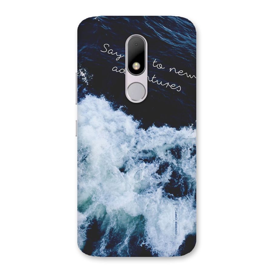 Adventures Back Case for Moto M
